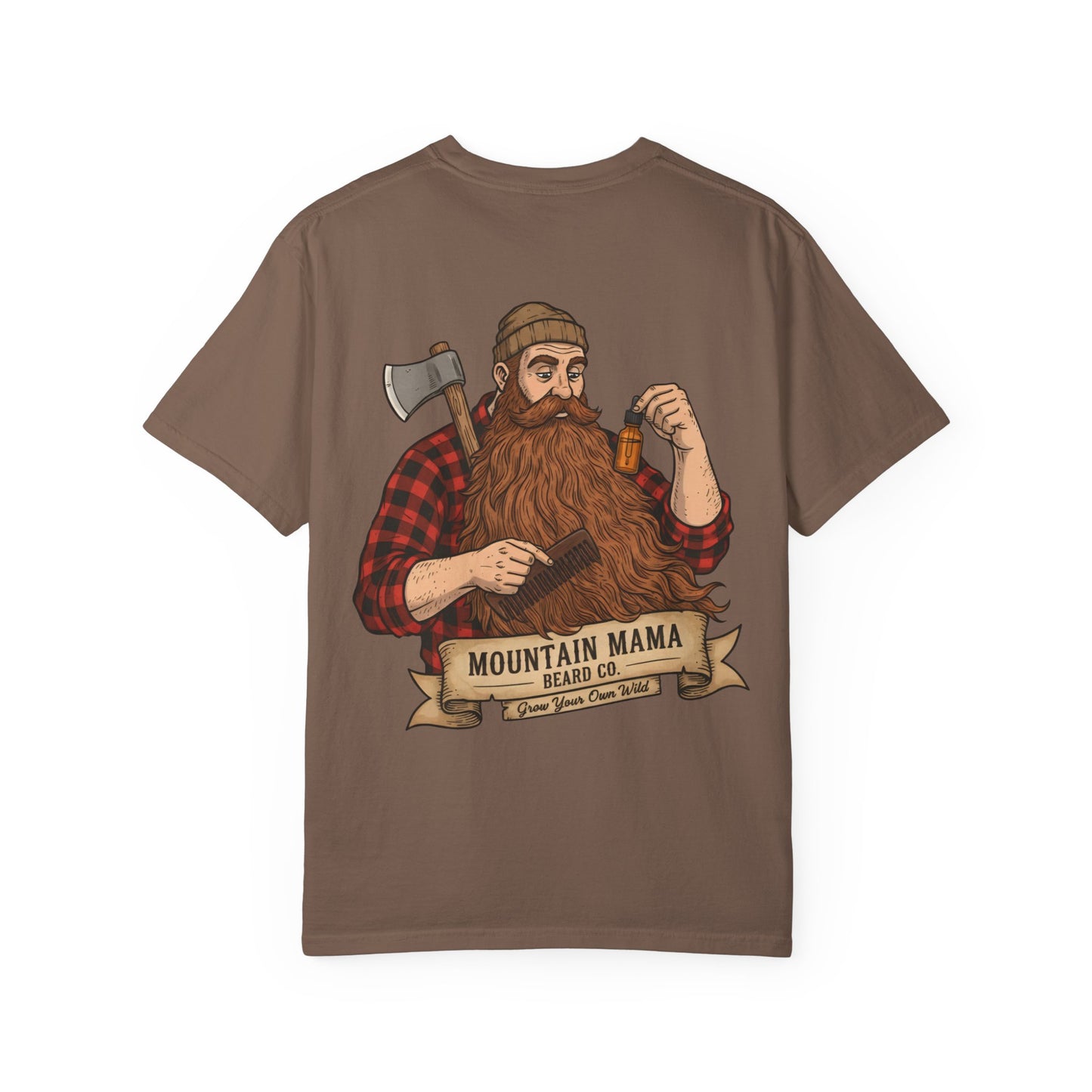 Mountain Mama Beard Co. Vintage Plaid Tee