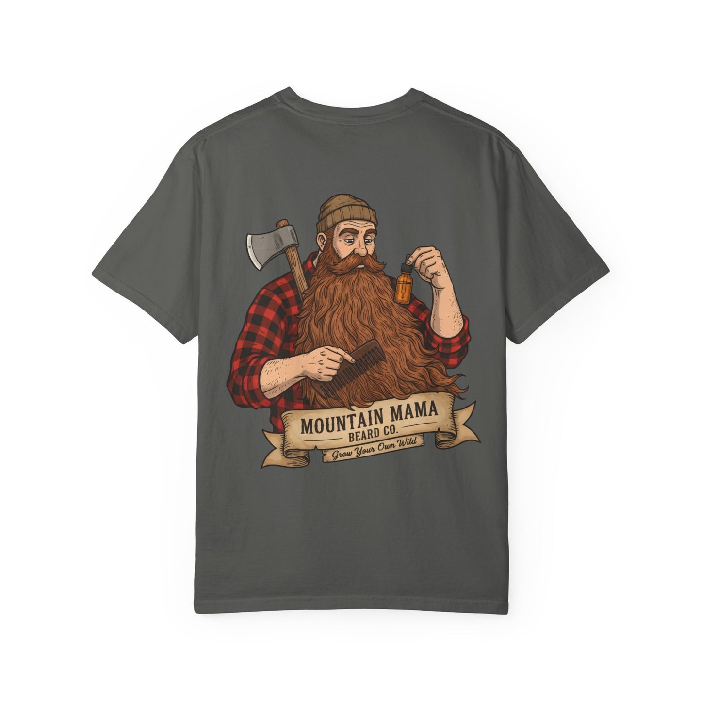 Mountain Mama Beard Co. Vintage Plaid Tee