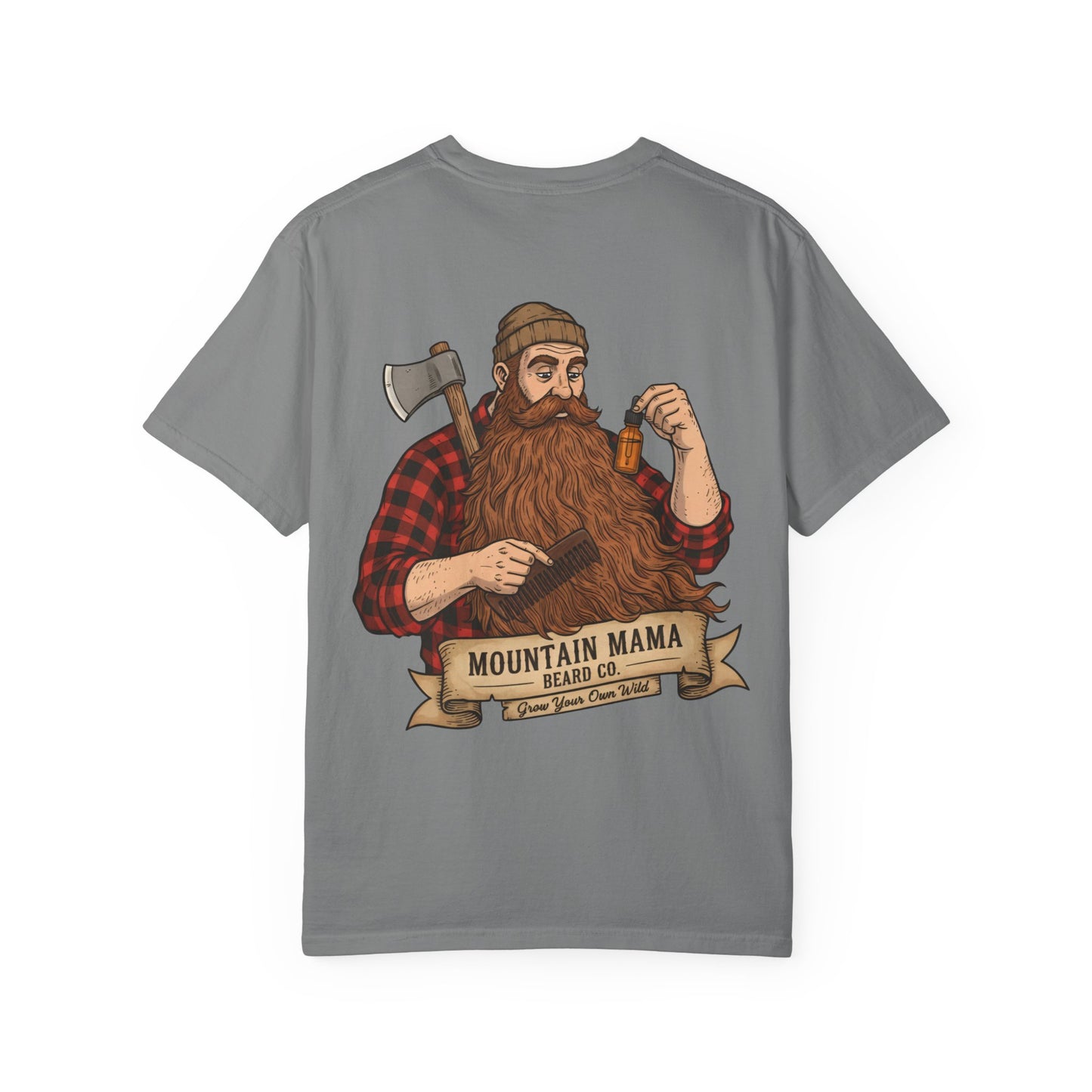 Mountain Mama Beard Co. Vintage Plaid Tee