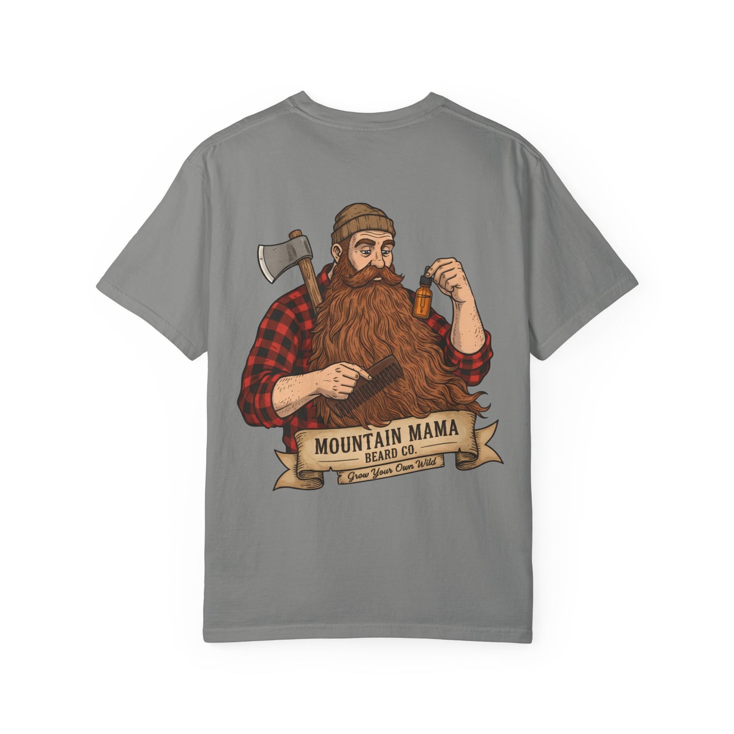 Mountain Mama Beard Co. Vintage Plaid Tee