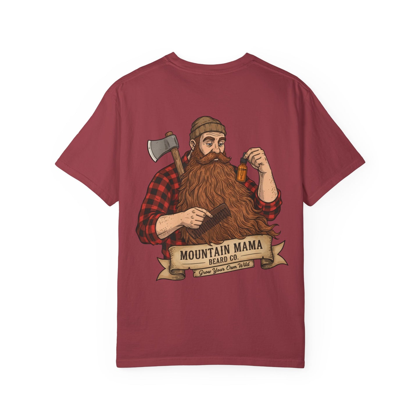 Mountain Mama Beard Co. Vintage Plaid Tee